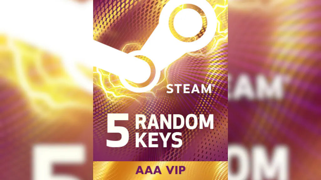 AAA VIP Random 5 Keys PC - STEAM