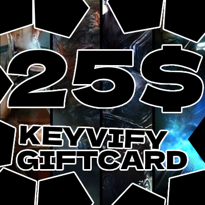 25 Dollar Keyvify Giftcard