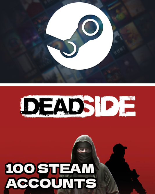 100 Deadside Steam Accounts (PC) - Steam Account - GLOBAL Original Gmail Access